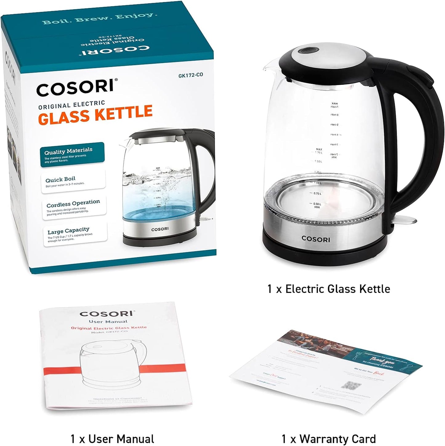 Cosori Glass Electric Kettle