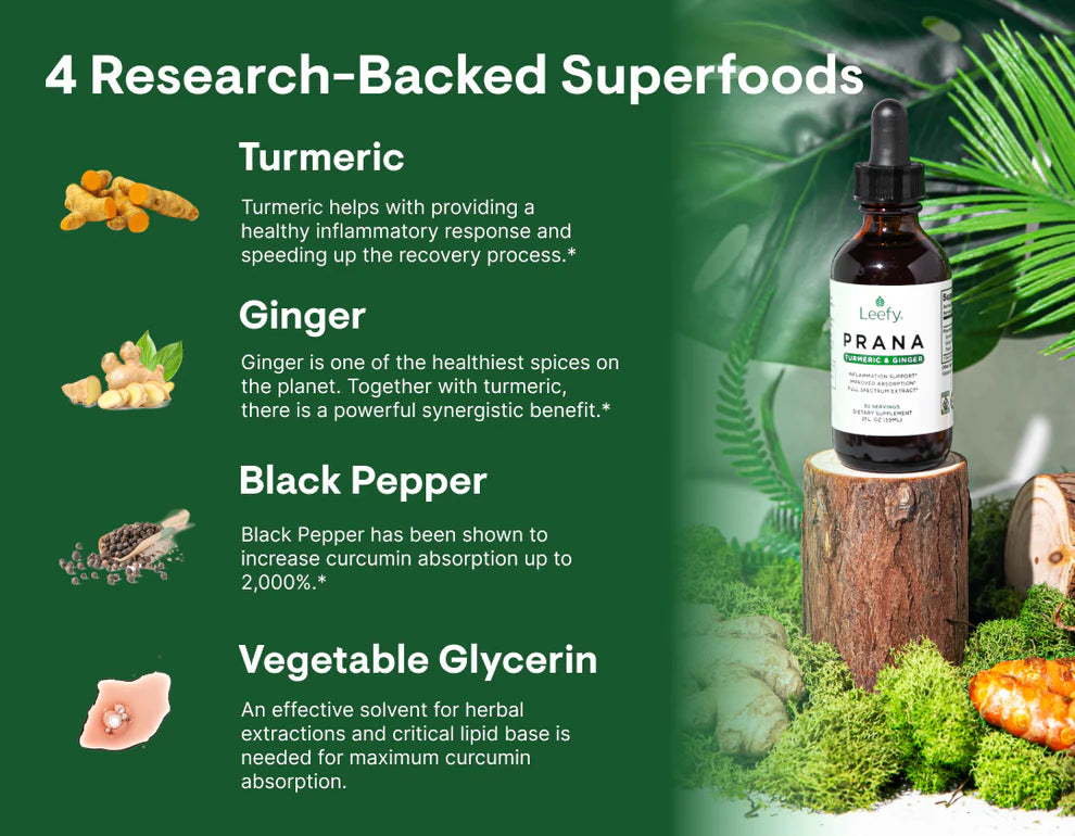 Leefy Organics Prana Tincture