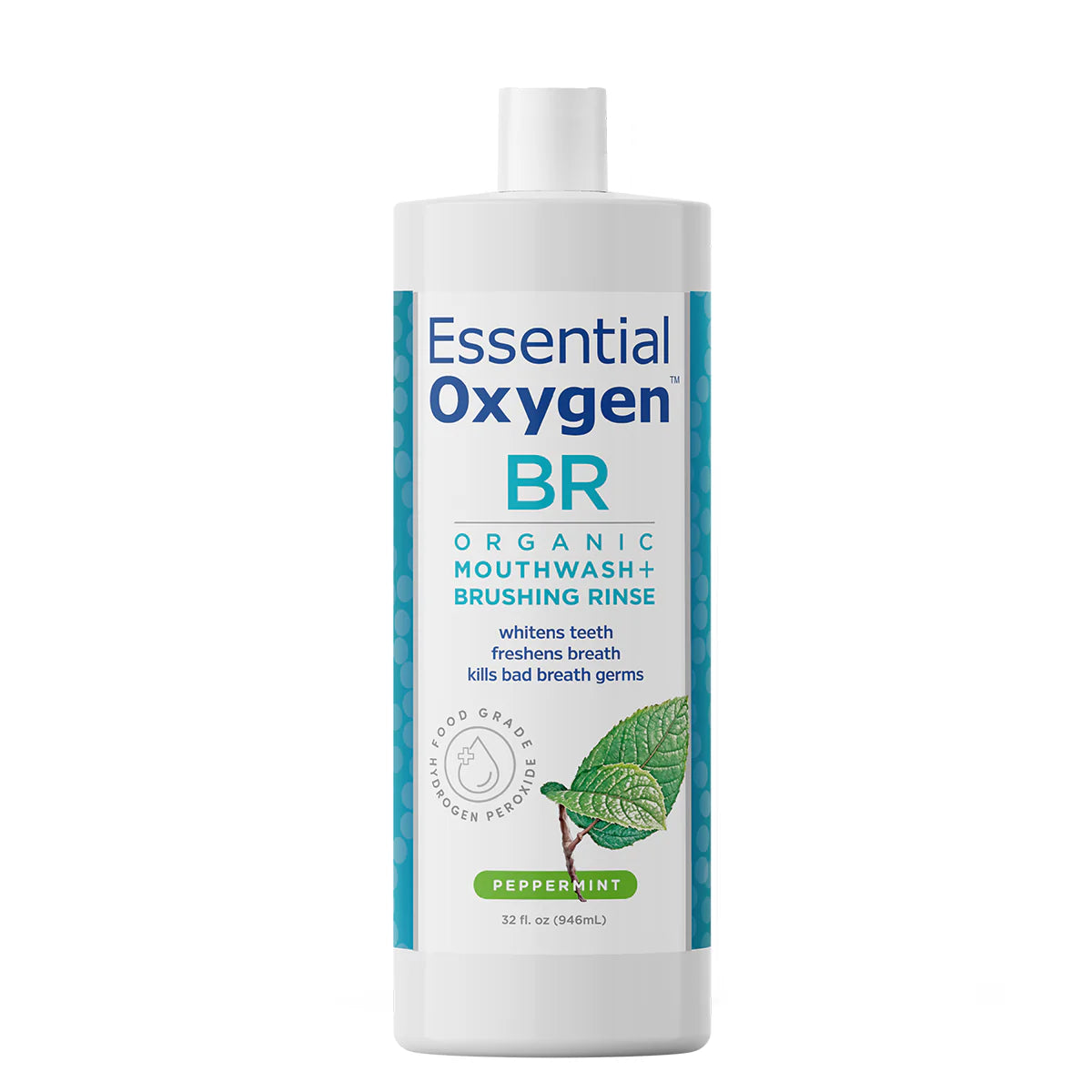 Essential Oxygen Organic Mouthwash + Brushing Rinse