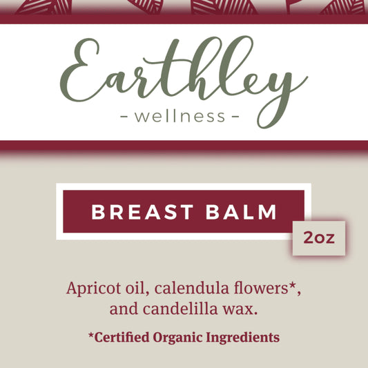 Earthley Breast Balm Herbal Salve