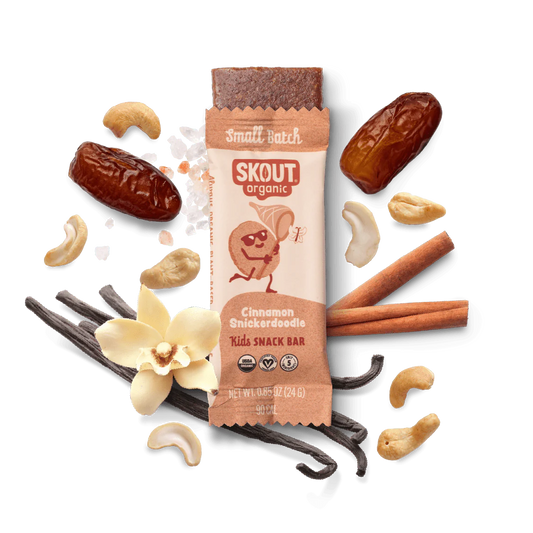 Skout Organic Kids Snack Bars, Protein Bars, and Cookies