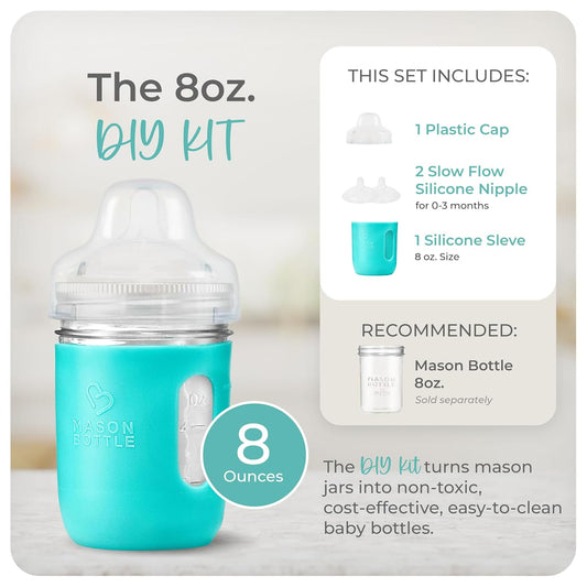 Mason Baby Bottle DIY Kit