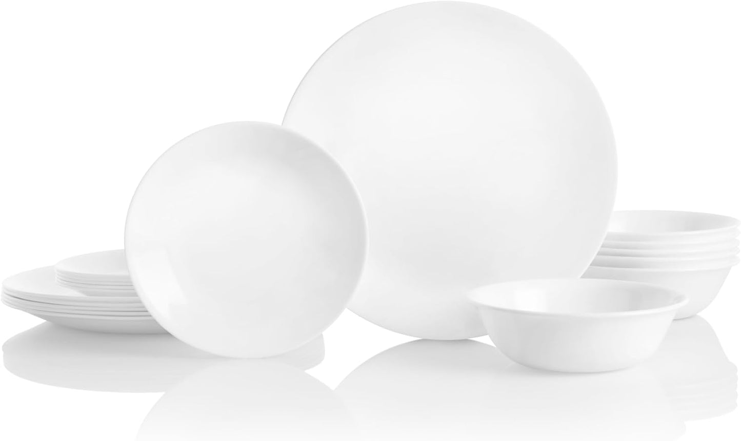 Corelle Vitrelle 18-Piece Service for 6 Dinnerware Set