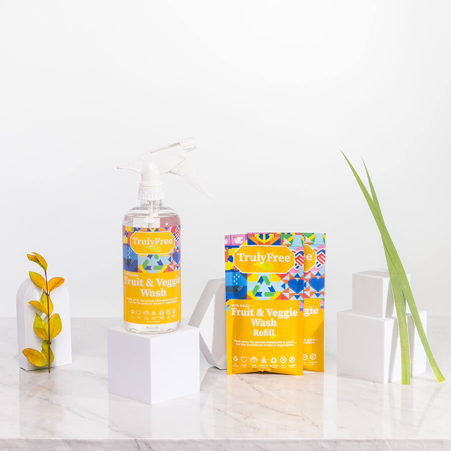Truly Free Fruit & Veggie Wash (2 pack)