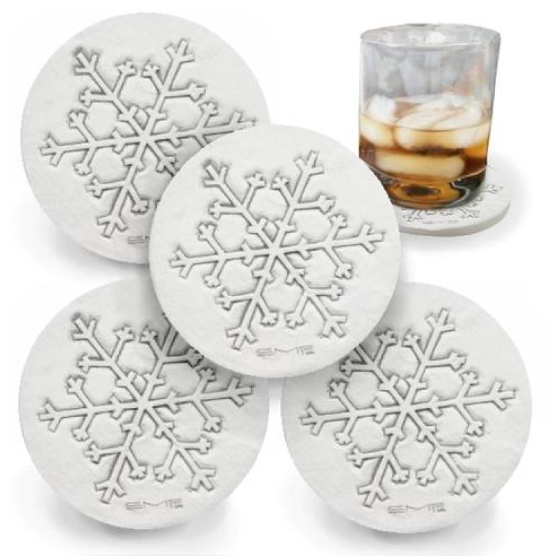 Liberty Tabletop Snowflake Coasters (Set of 4)