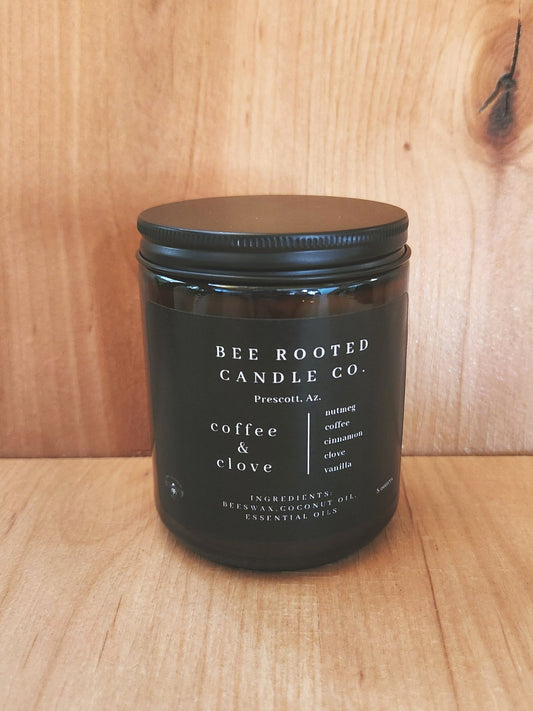 Bee Rooted Candle Company Glass Jar Candles