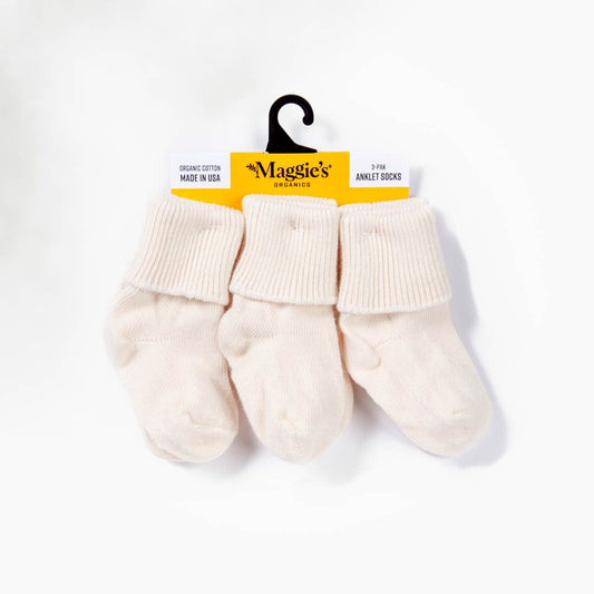 Maggie's Organics Baby/Toddler Socks (3 pack)