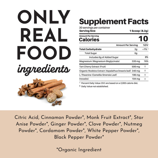 Just Ingredients Chai Nighttime Relax