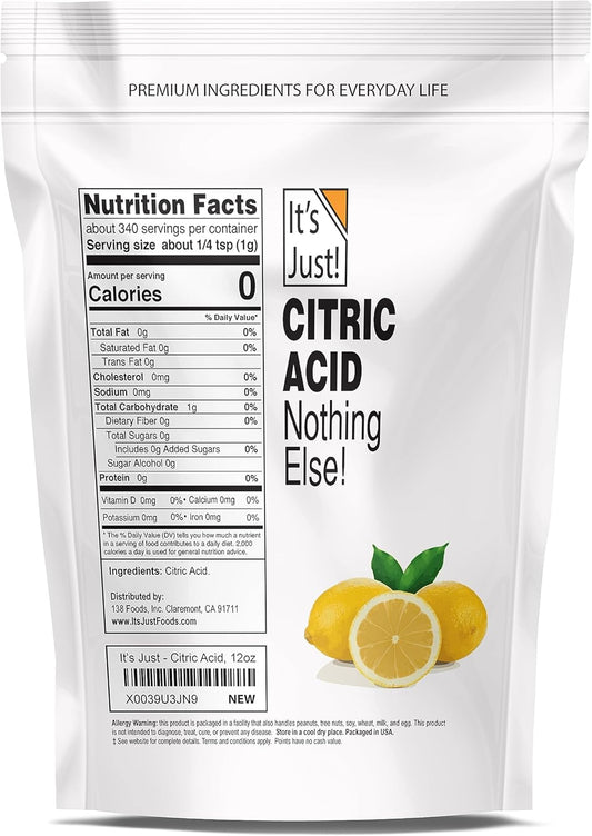 It's Just! Citric Acid