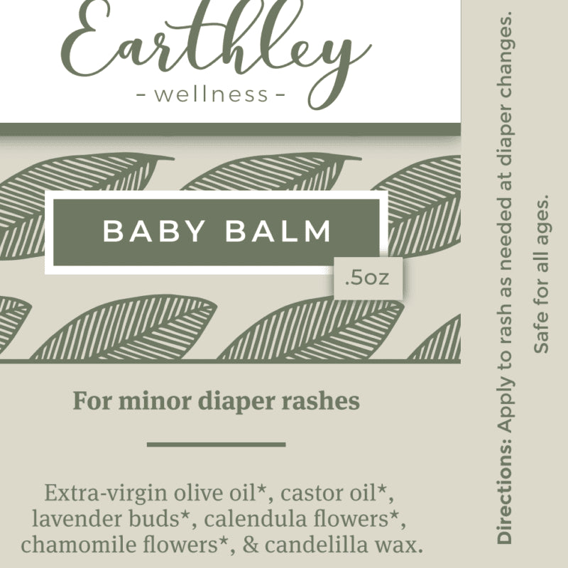 Earthley Baby Balm Herbal Salve Stick