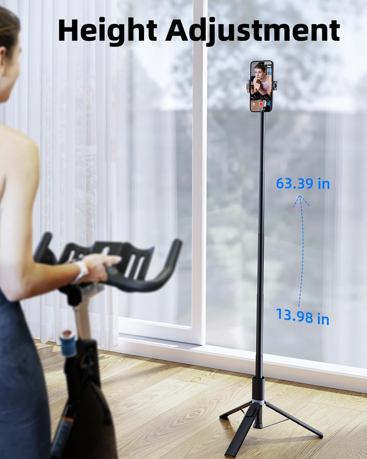 TODI 63" Phone Tripod