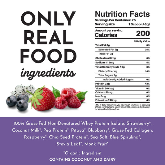 Just Ingredients Protein Powder (Mountain Berry)