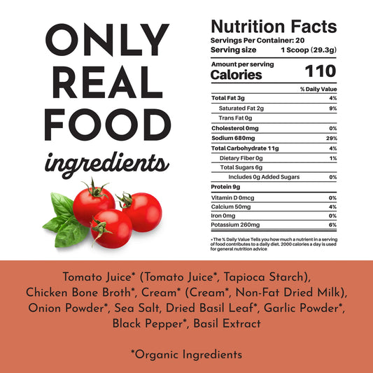 Just Ingredients Tomato Basil Bone Broth