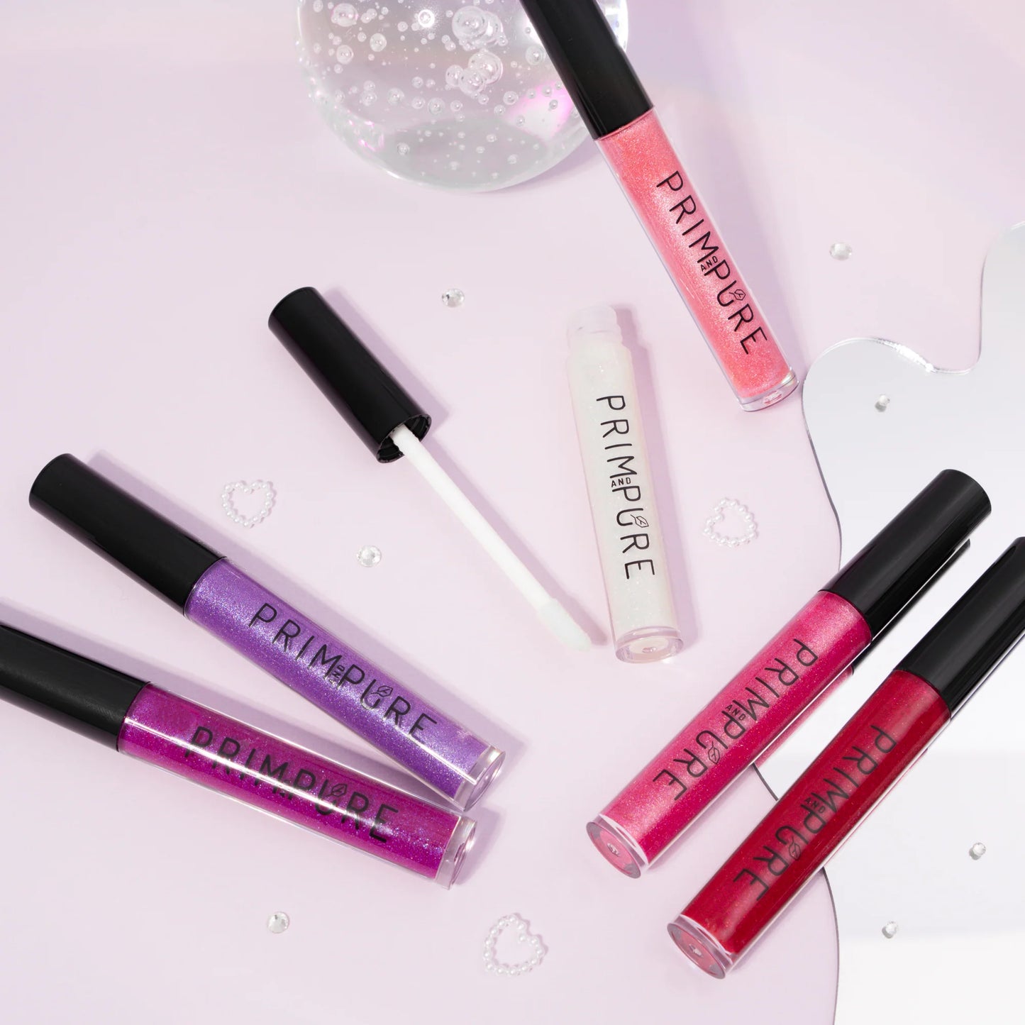 Prim & Pure Pure Play Vegan Lip Glosses