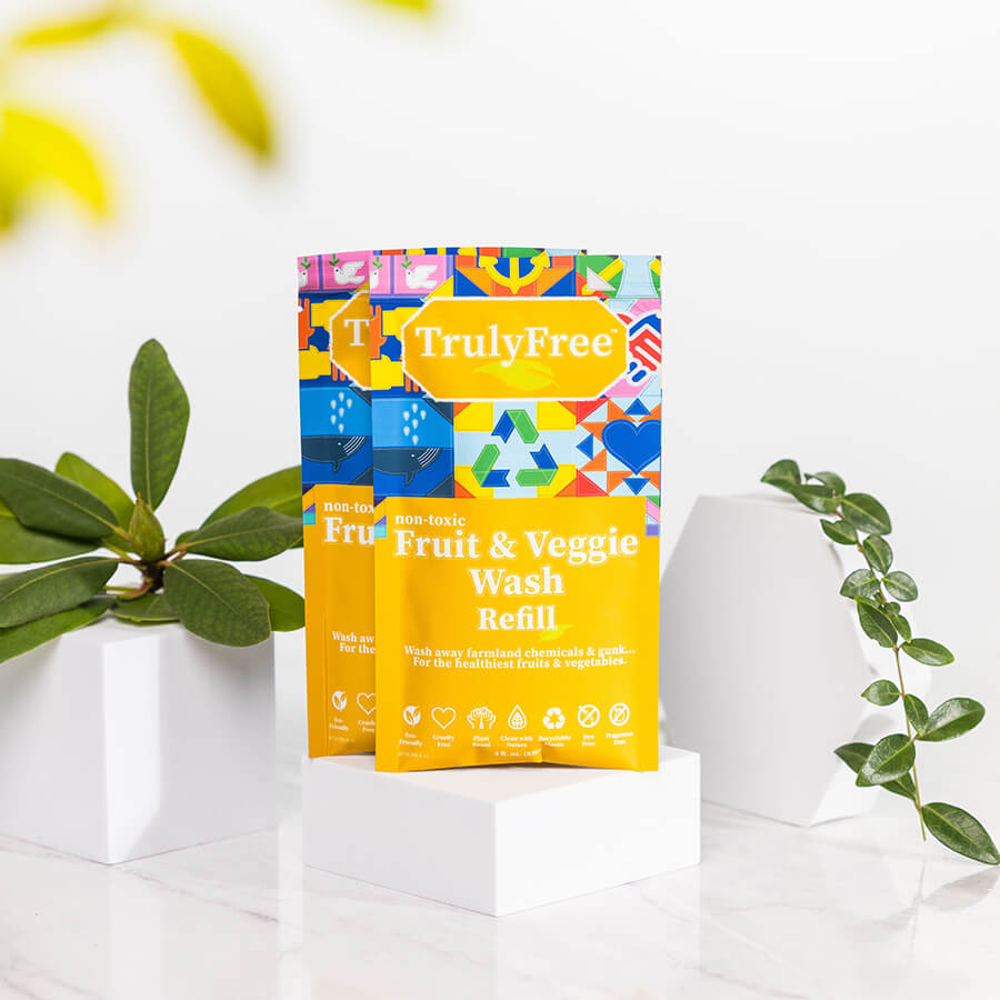 Truly Free Fruit & Veggie Wash (2 pack)