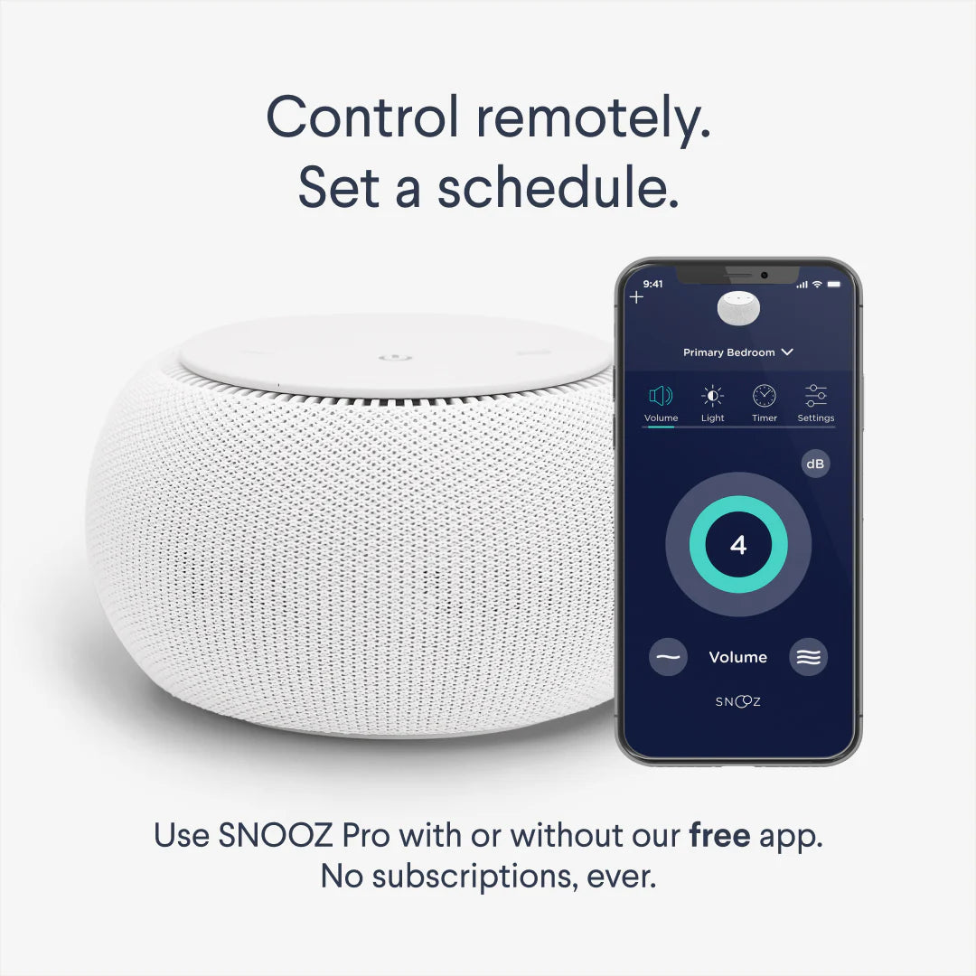 SNOOZ Pro White Noise Machine