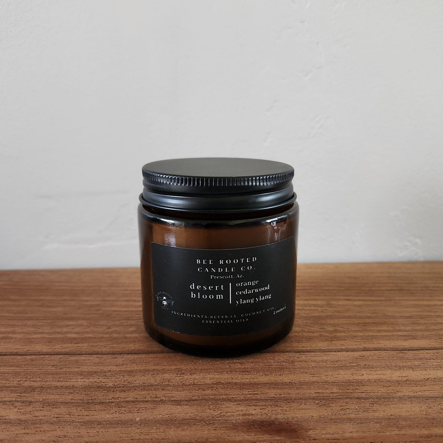 Bee Rooted Candle Company Glass Jar Candles