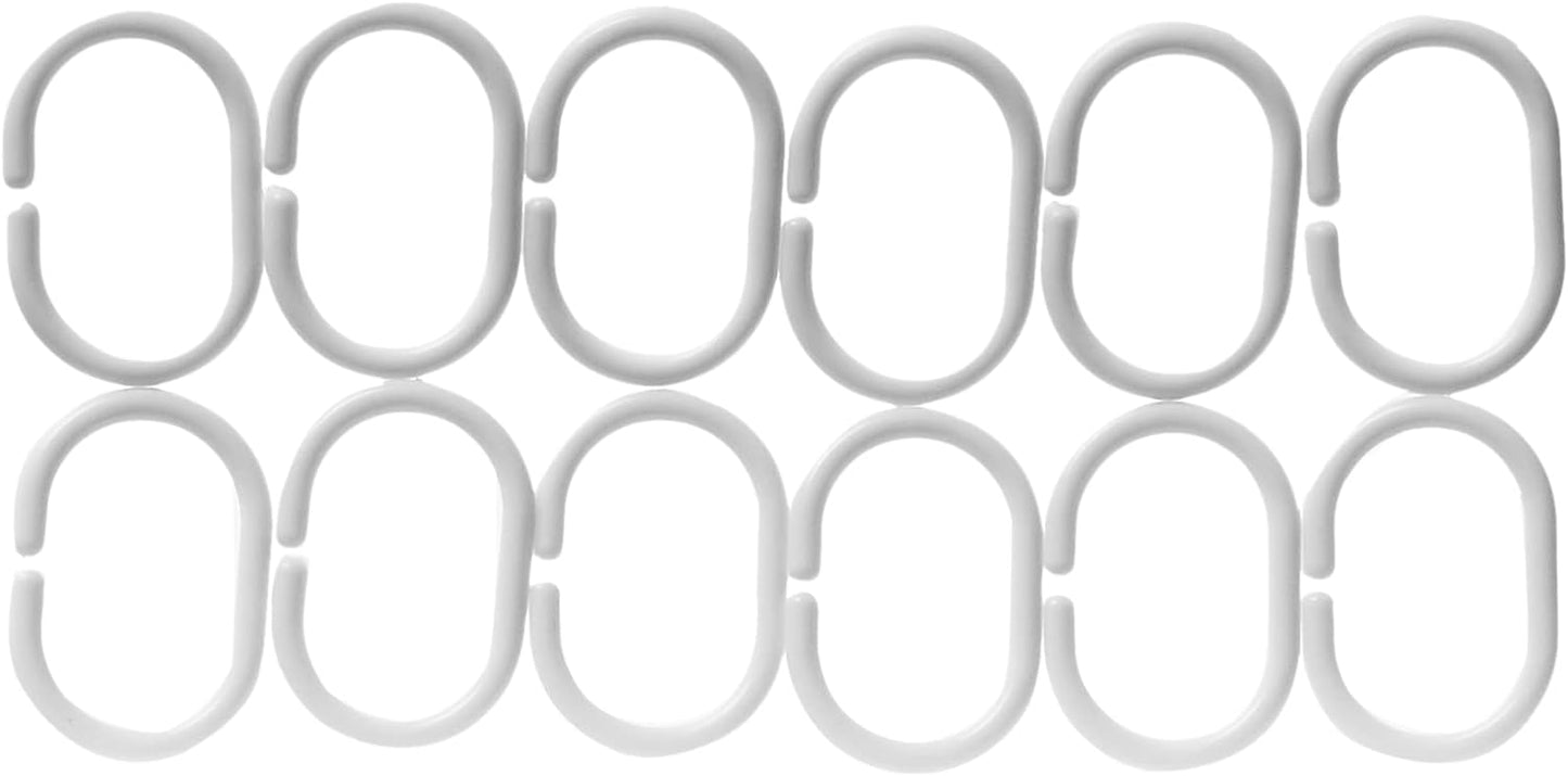 Amazon Basics Water Resistant 8-Gauge PEVA Shower Curtain Liner