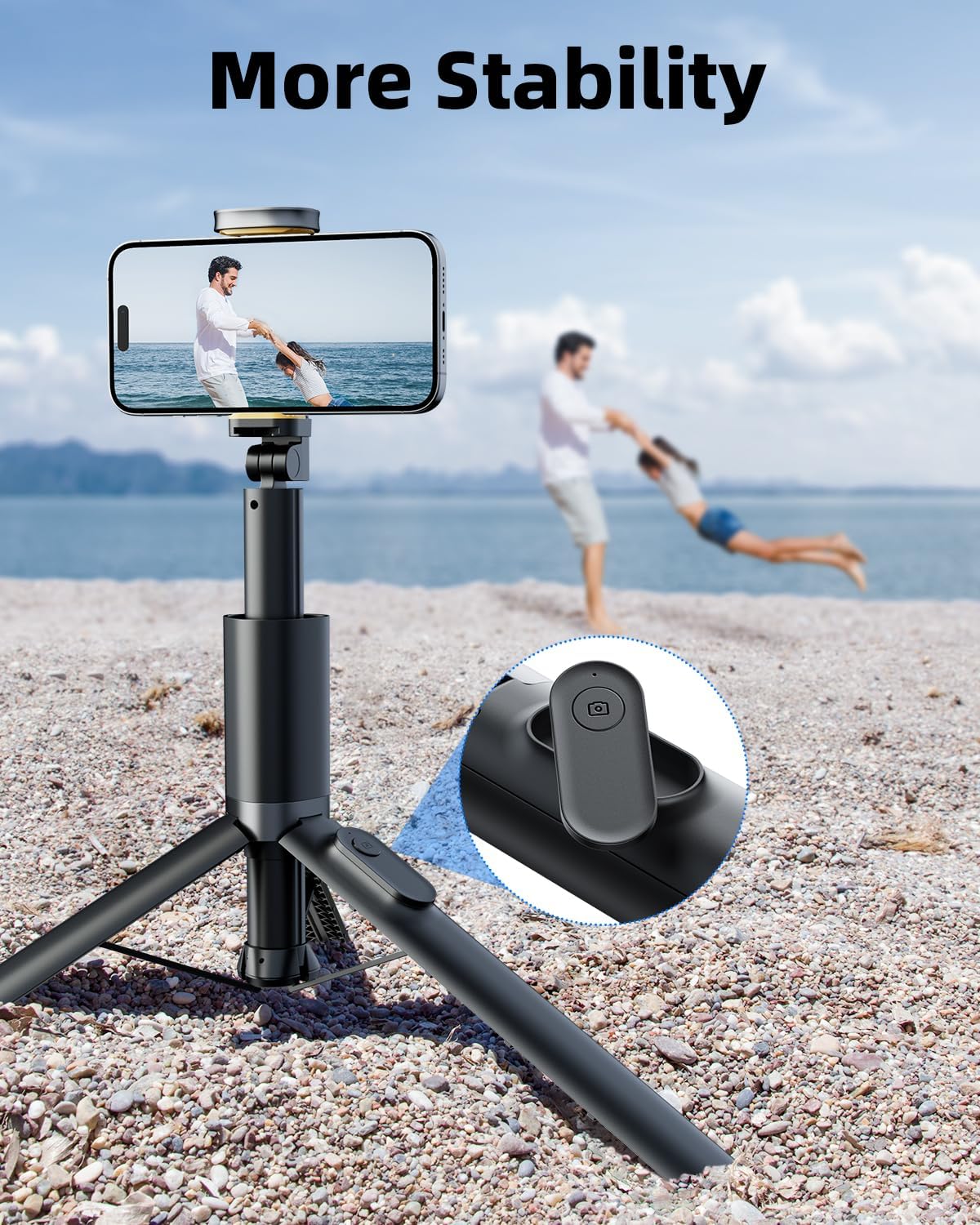 TODI 63" Phone Tripod