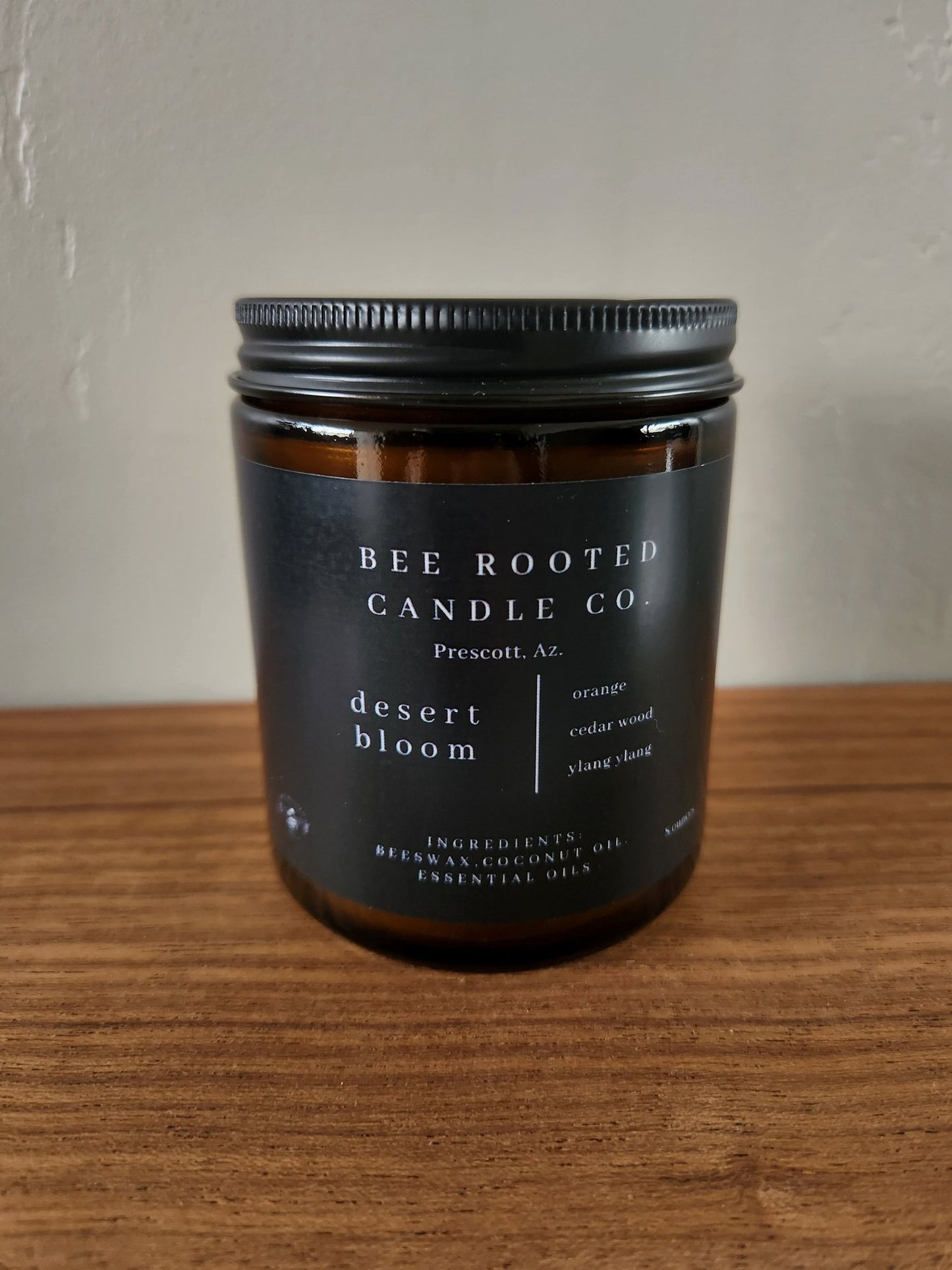 Bee Rooted Candle Company Glass Jar Candles