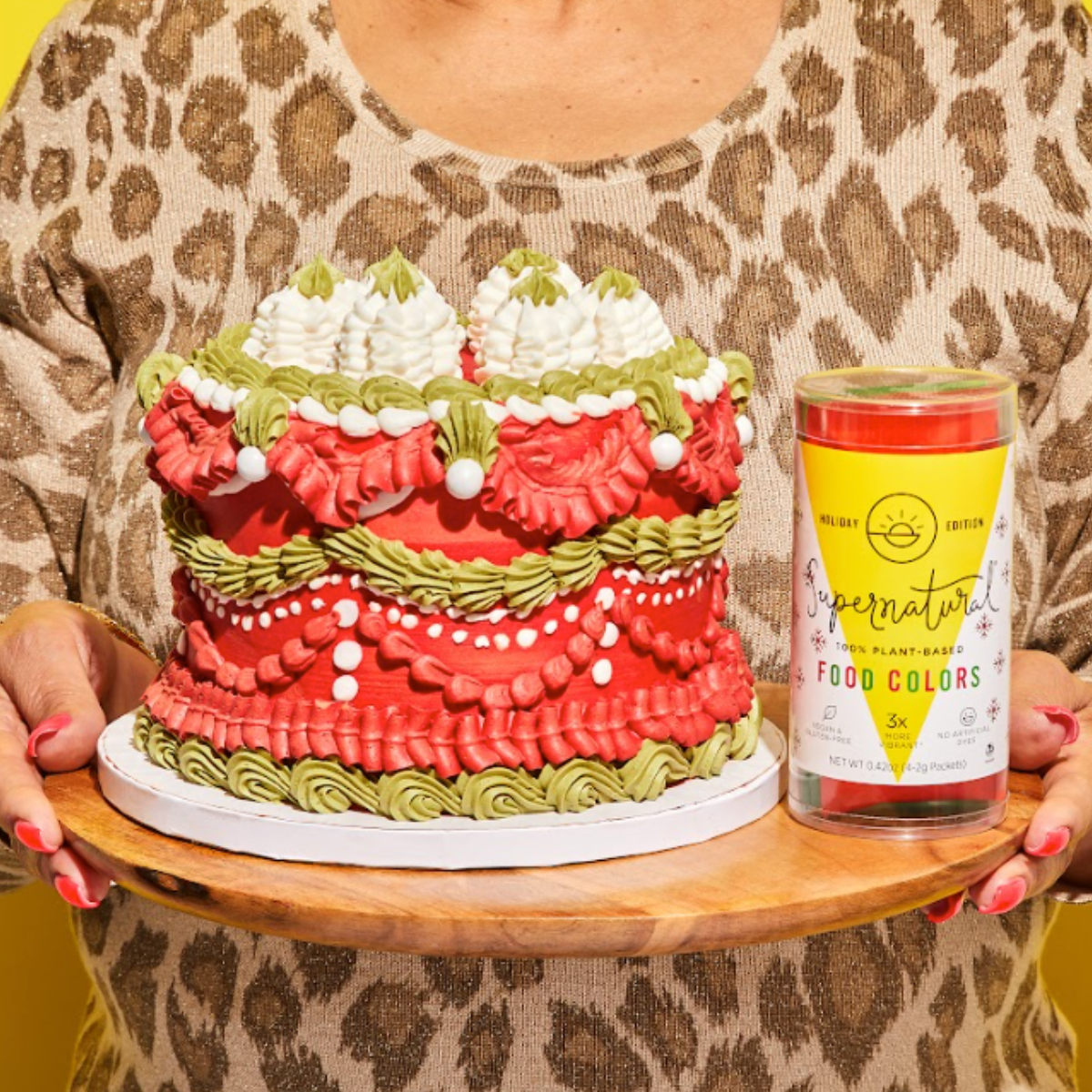 Supernatural Plant-Based Food Colors, Holiday Edition