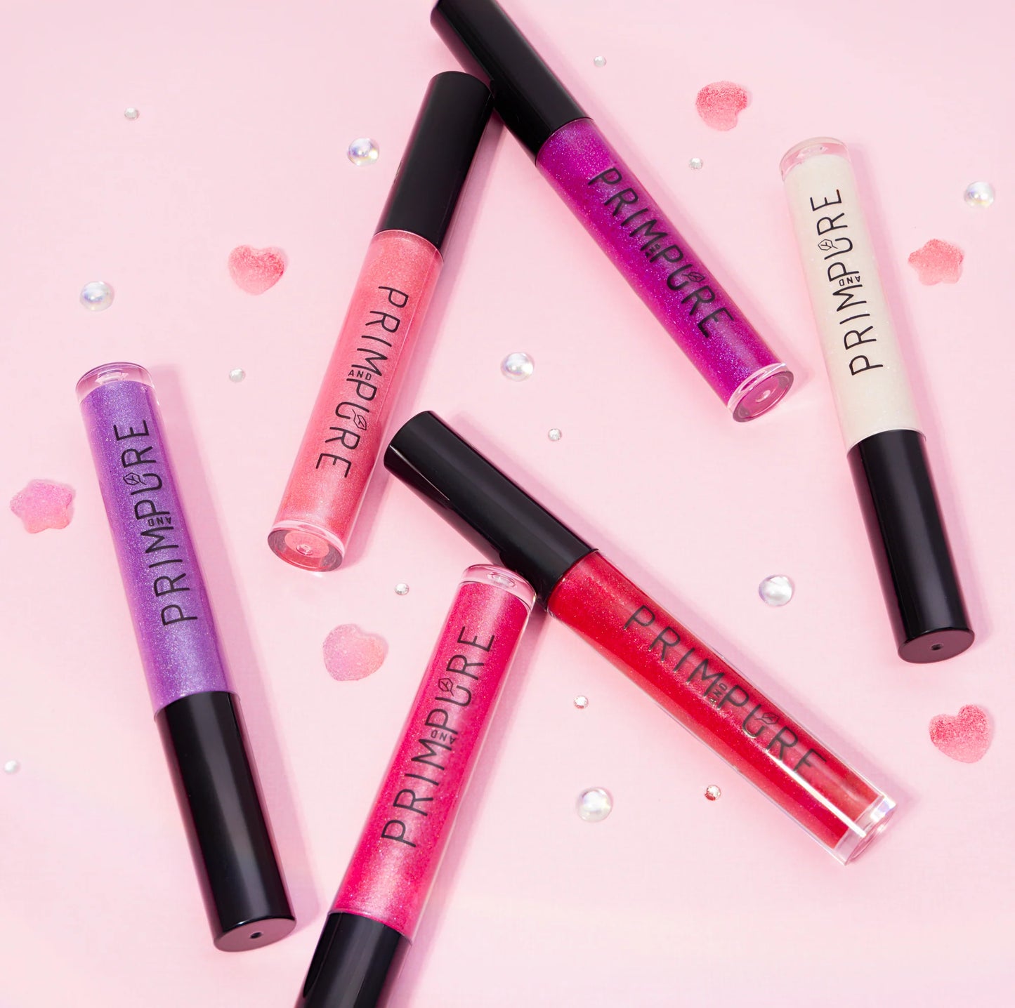 Prim & Pure Pure Play Vegan Lip Glosses