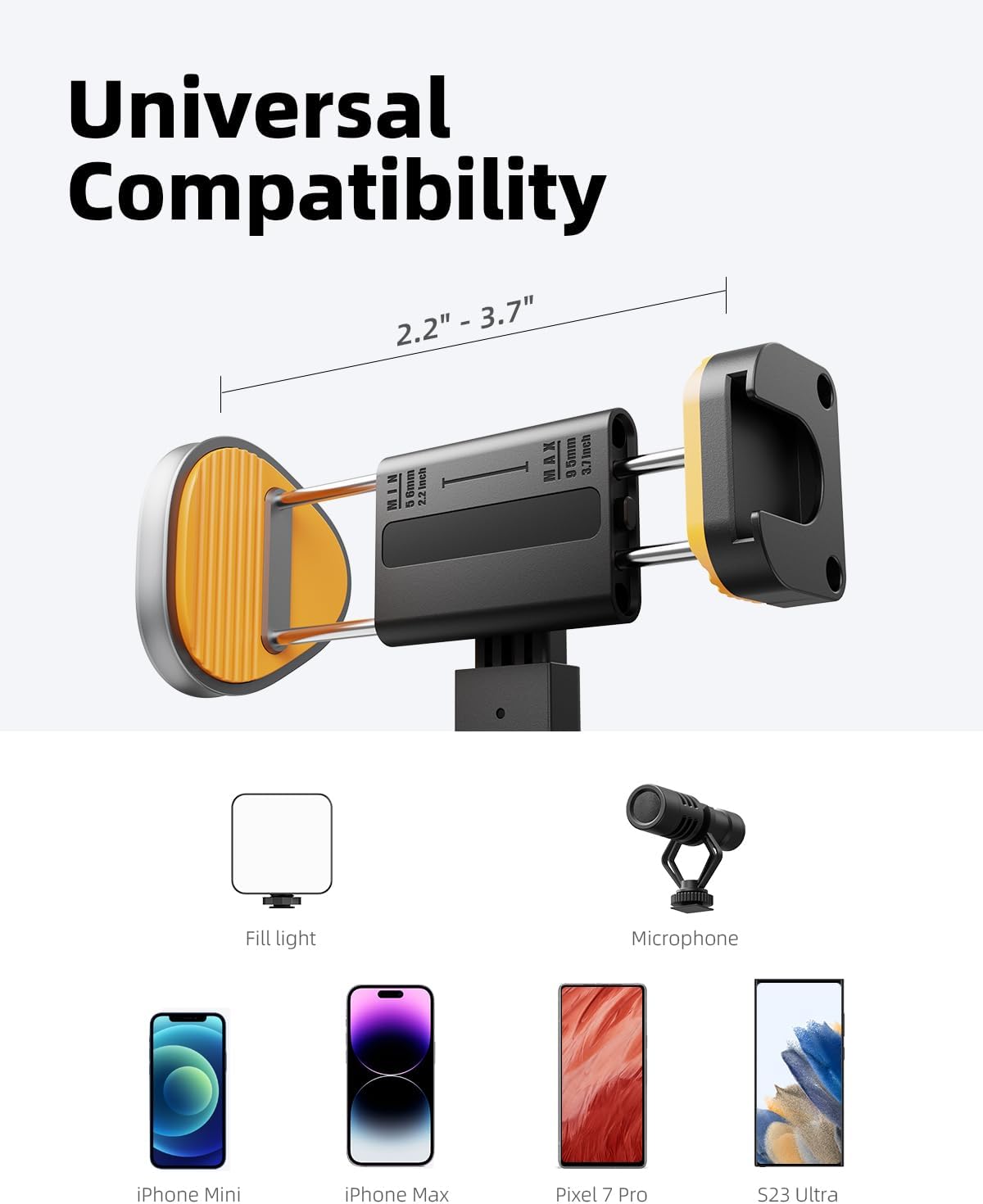 TODI 63" Phone Tripod