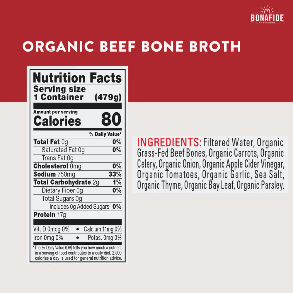 Bonafide Bone Broth (Beef)