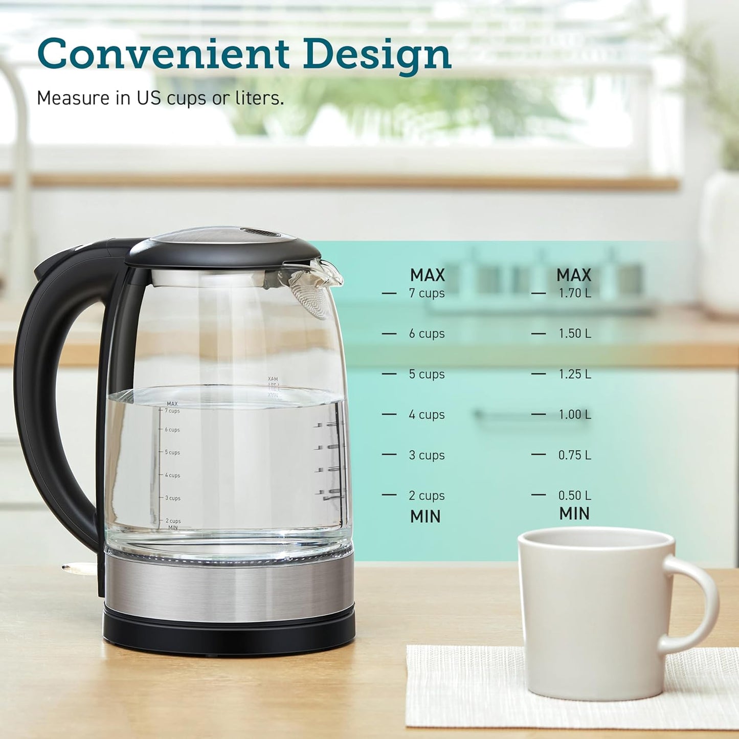 Cosori Glass Electric Kettle