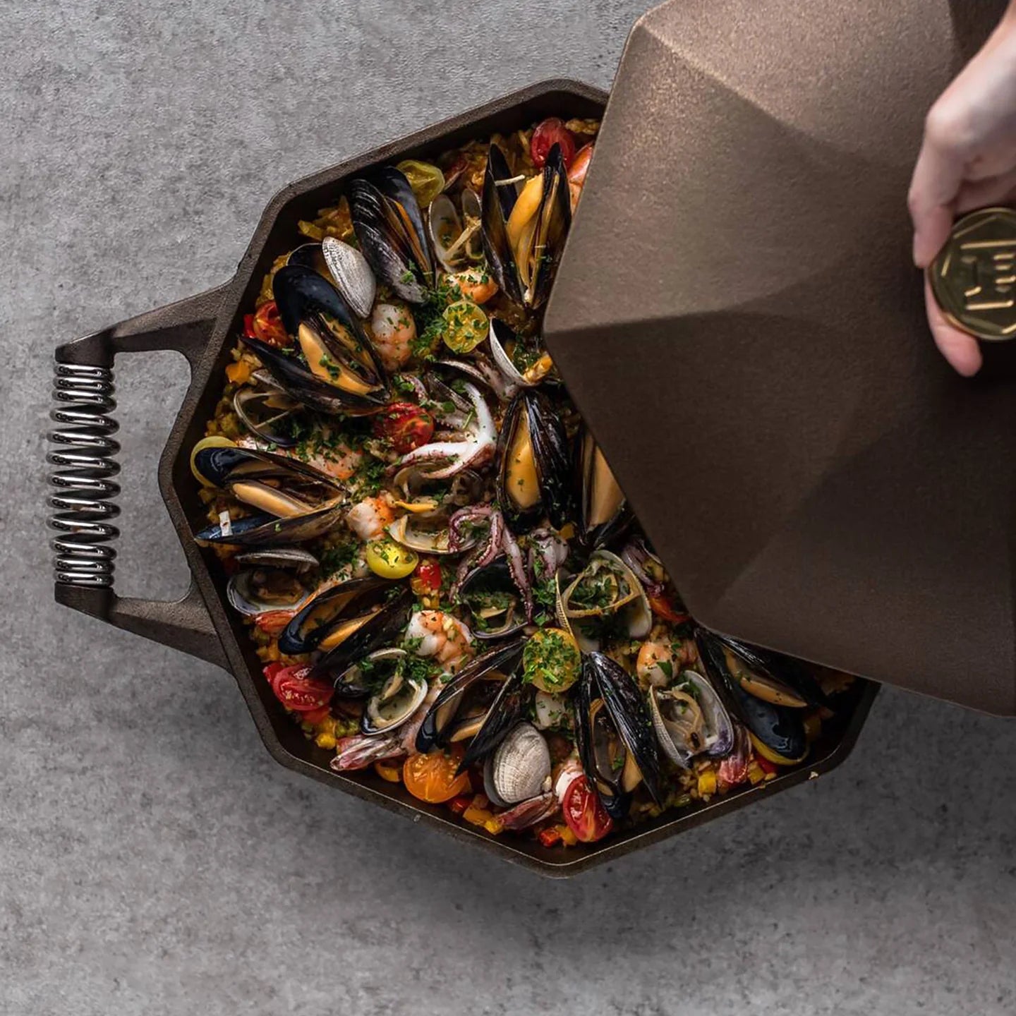 Finex 14" Cast Iron Skillet