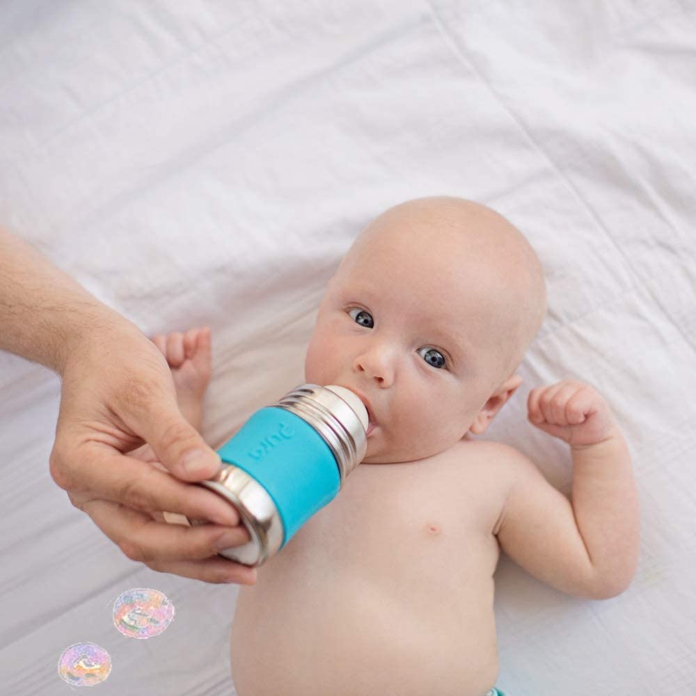 Pura Baby Kiki™ 5oz Stainless Steel Infant Bottle