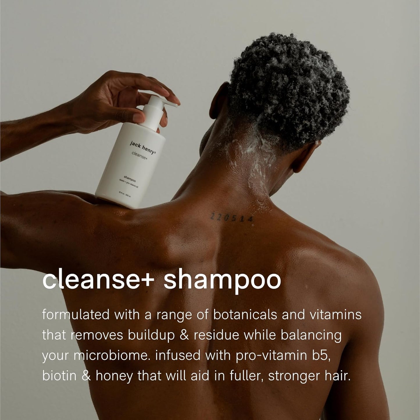 Jack Henry Cleanse + Men Hair Shampoo