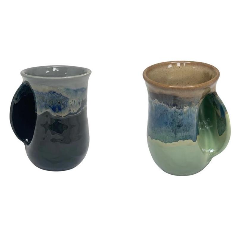 Clay in Motion Handwarmer Ceramic Mug