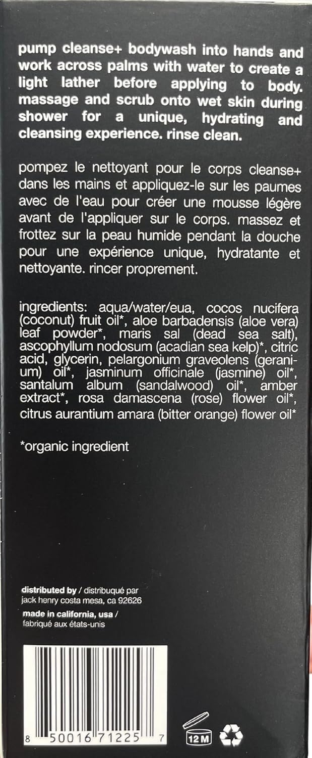 Jack Henry Cleanse+ Bodywash