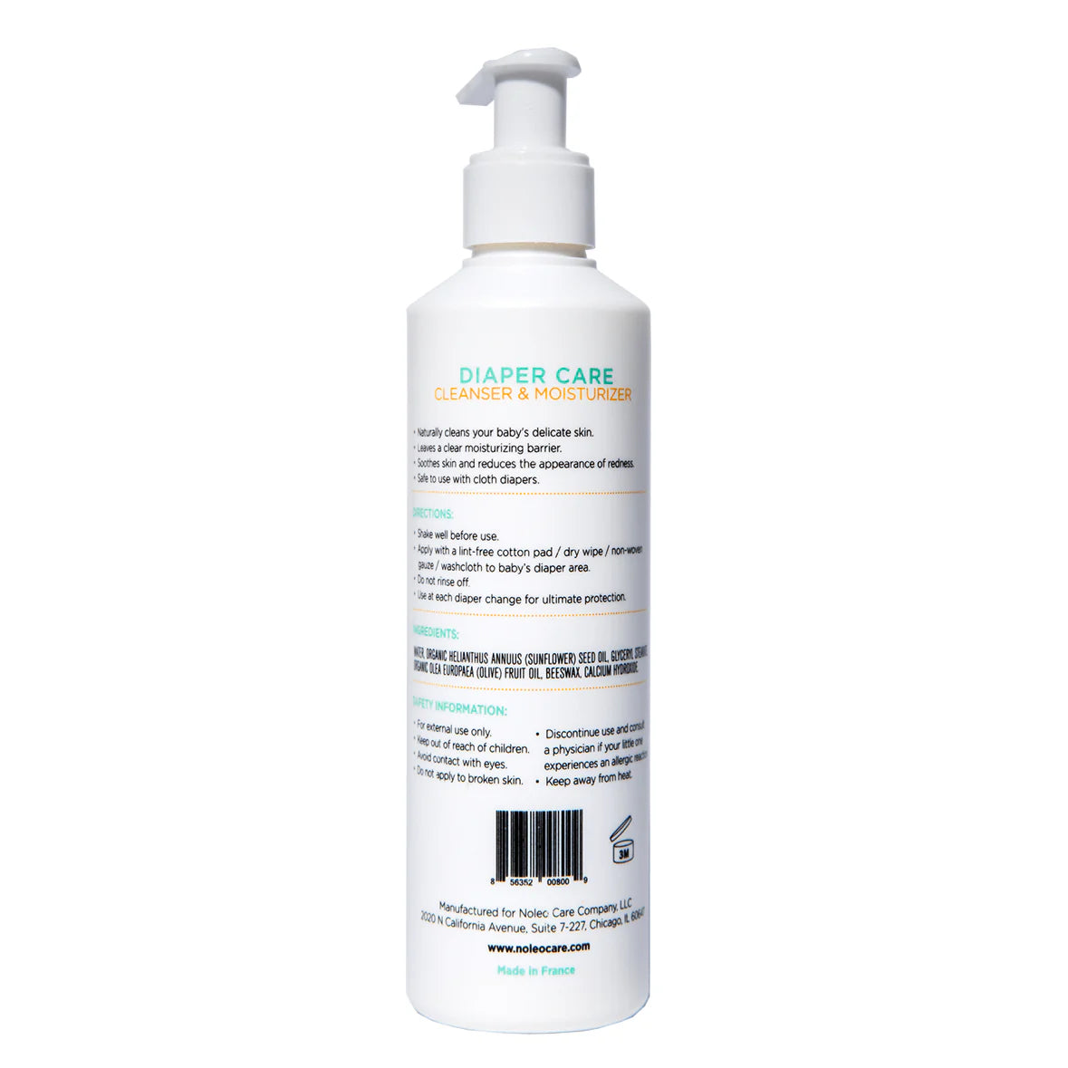 Noleo Multipurpose Organic Diaper Care