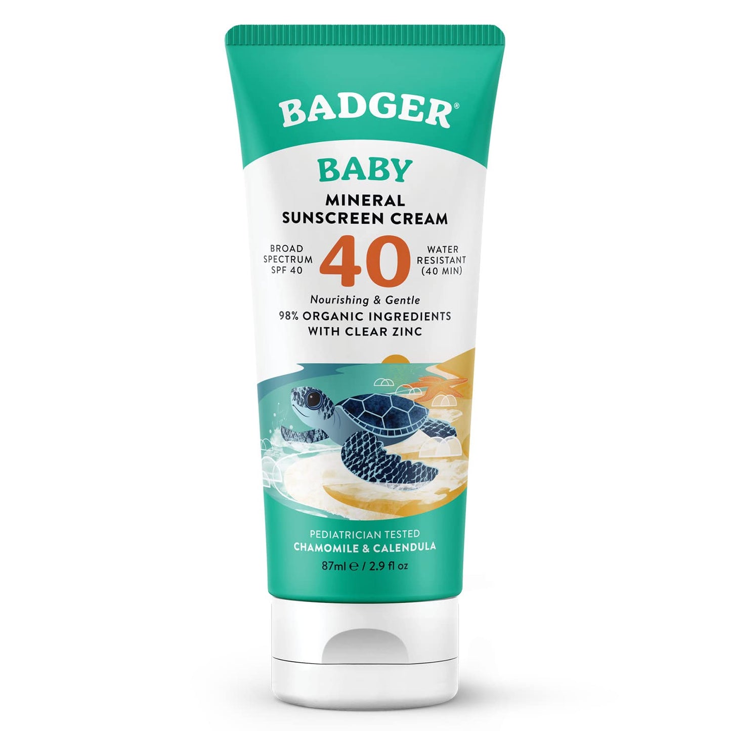 Badger Baby Sunscreen SPF 40