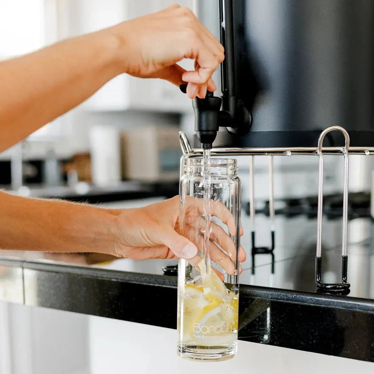 Boroux | Glass Water Bottle - Essentiallydestinyy