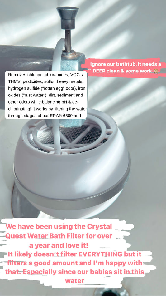 Crystal Quest Bath Ball & Filter Replacement