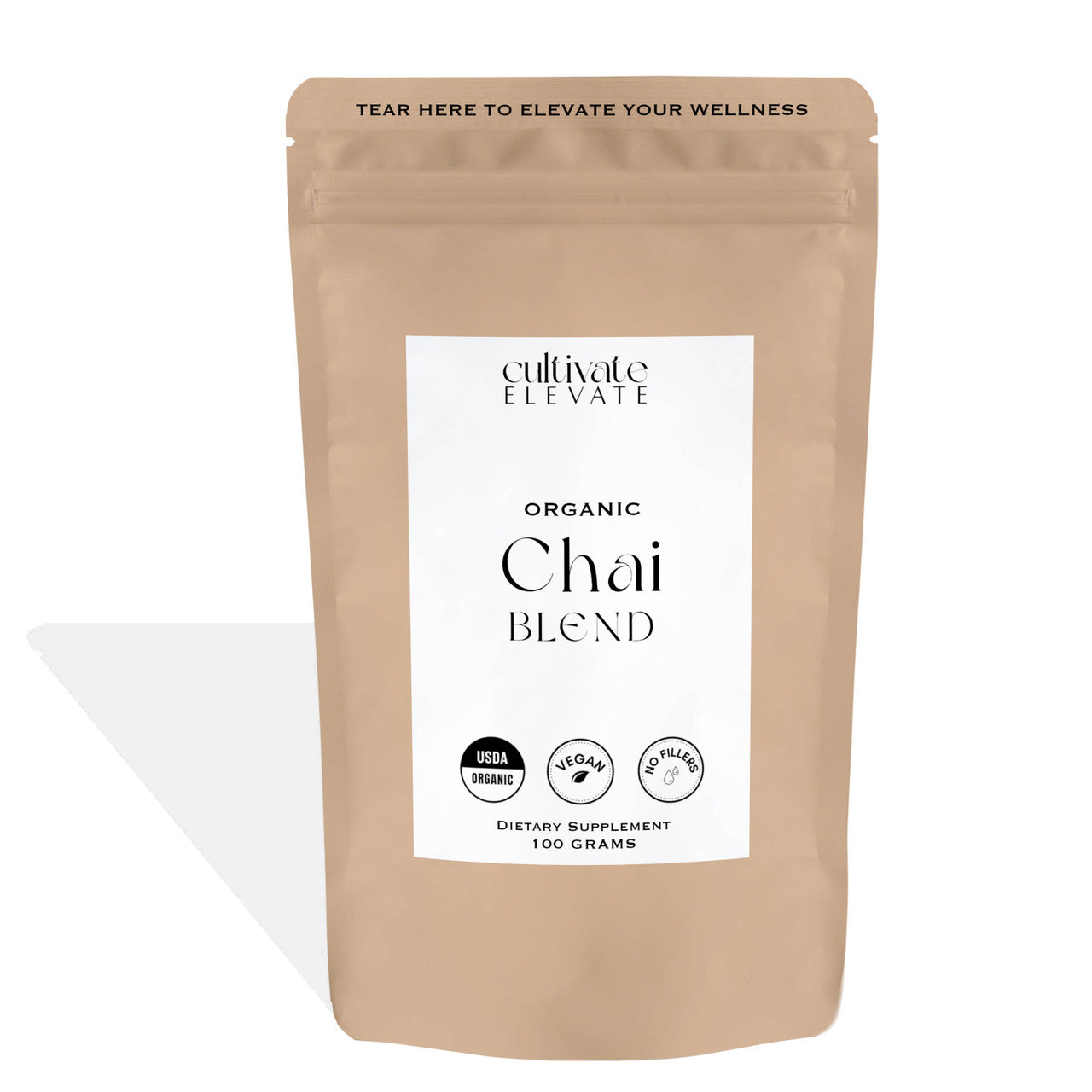 Cultivate Elevate Chai Blend - Superfood and Adaptogen Chai Latte