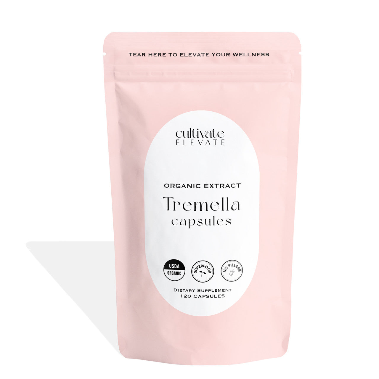 Cultivate Elevate | Tremella Capsules (Organic Beauty Mushroom)