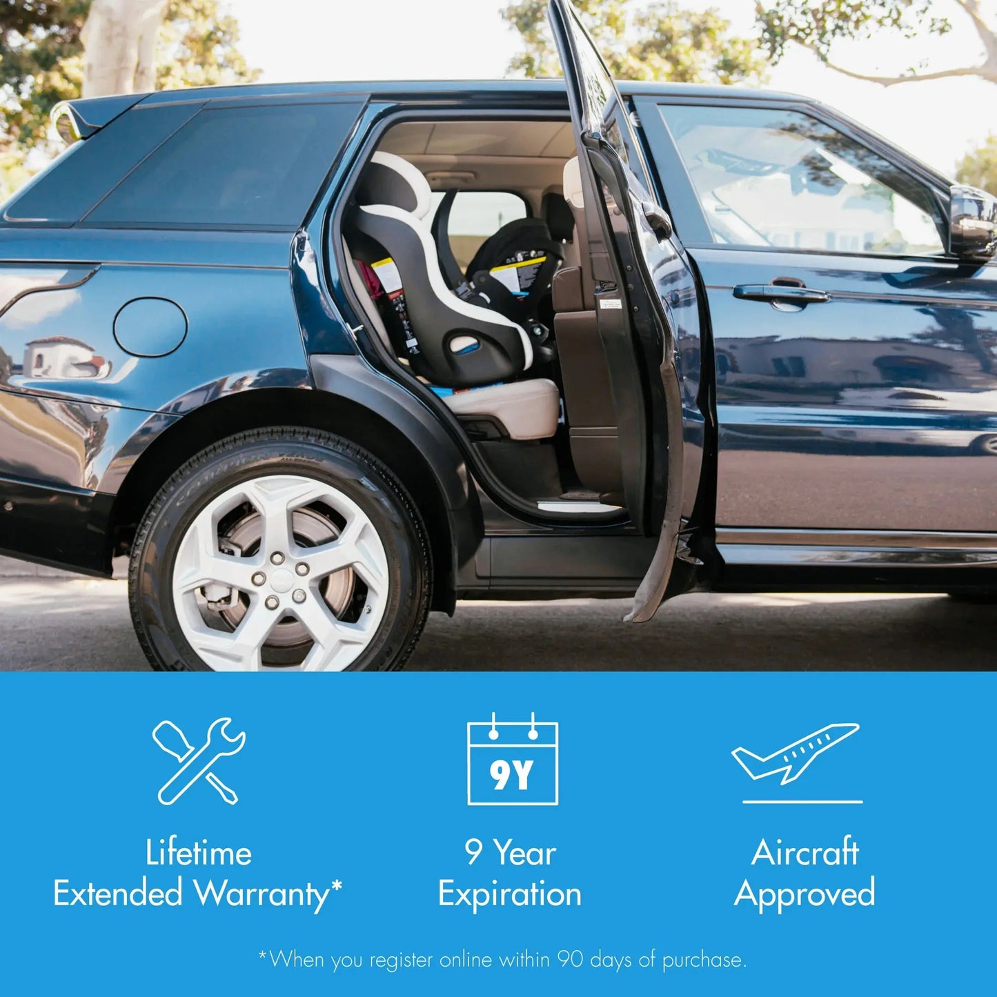 Clek Foonf Convertible Car Seat (Rear & Forward) 9 Year Expiration Date - Essentiallydestinyy