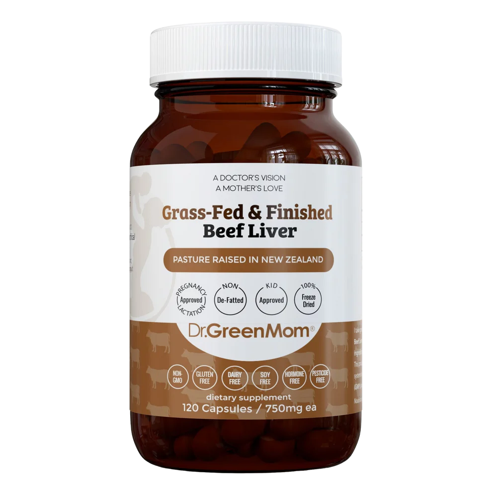 Dr GreenMom Beef Liver Capsules