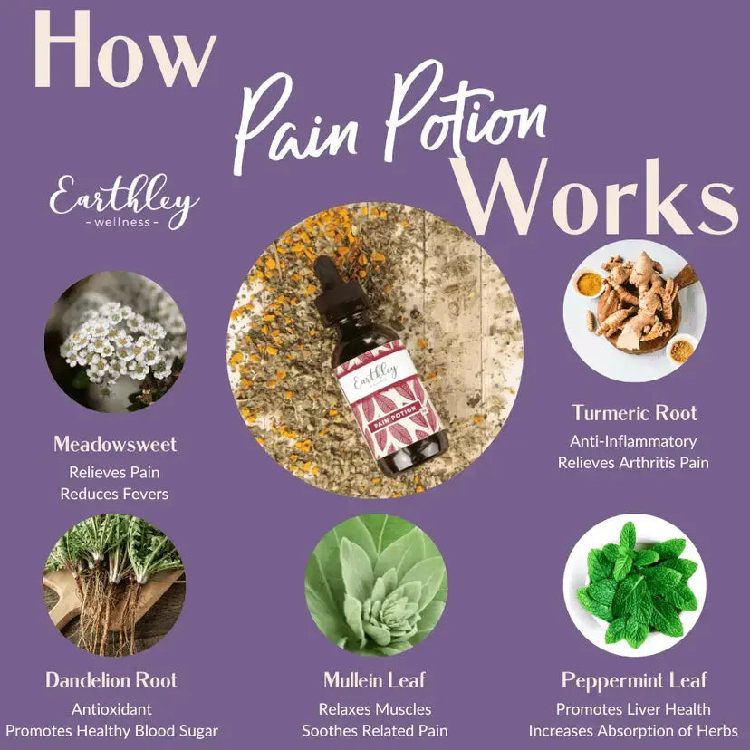Earthley Pain Potion - Essentiallydestinyy