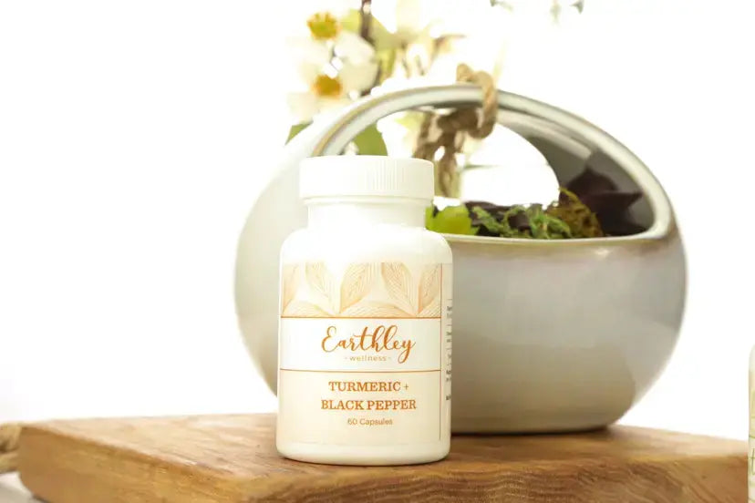 Earthleys Turmeric and Black Pepper Capsules - Essentiallydestinyy