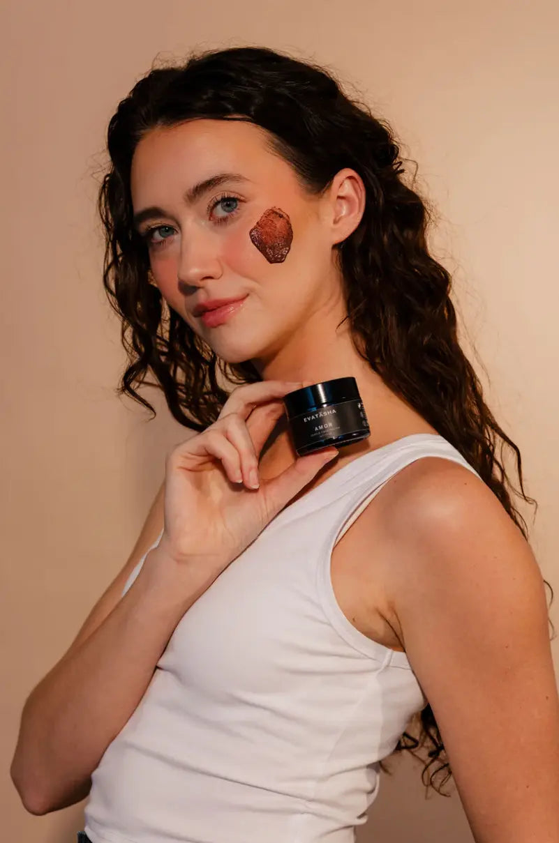 Evatasha Organic Beauty Amor Facial Mask + Exfoliant - Essentiallydestinyy