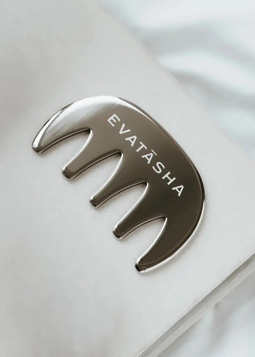Evatasha Stainless Steel Scalp Gua Sha - Essentiallydestinyy