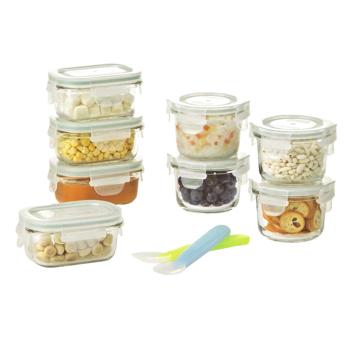 Glasslock Baby Food Containers 18 Piece Set