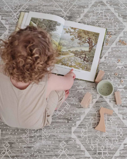 House of Noa Baby Play Mat, 4x6 Willow Ula, Set of 6 - Essentiallydestinyy