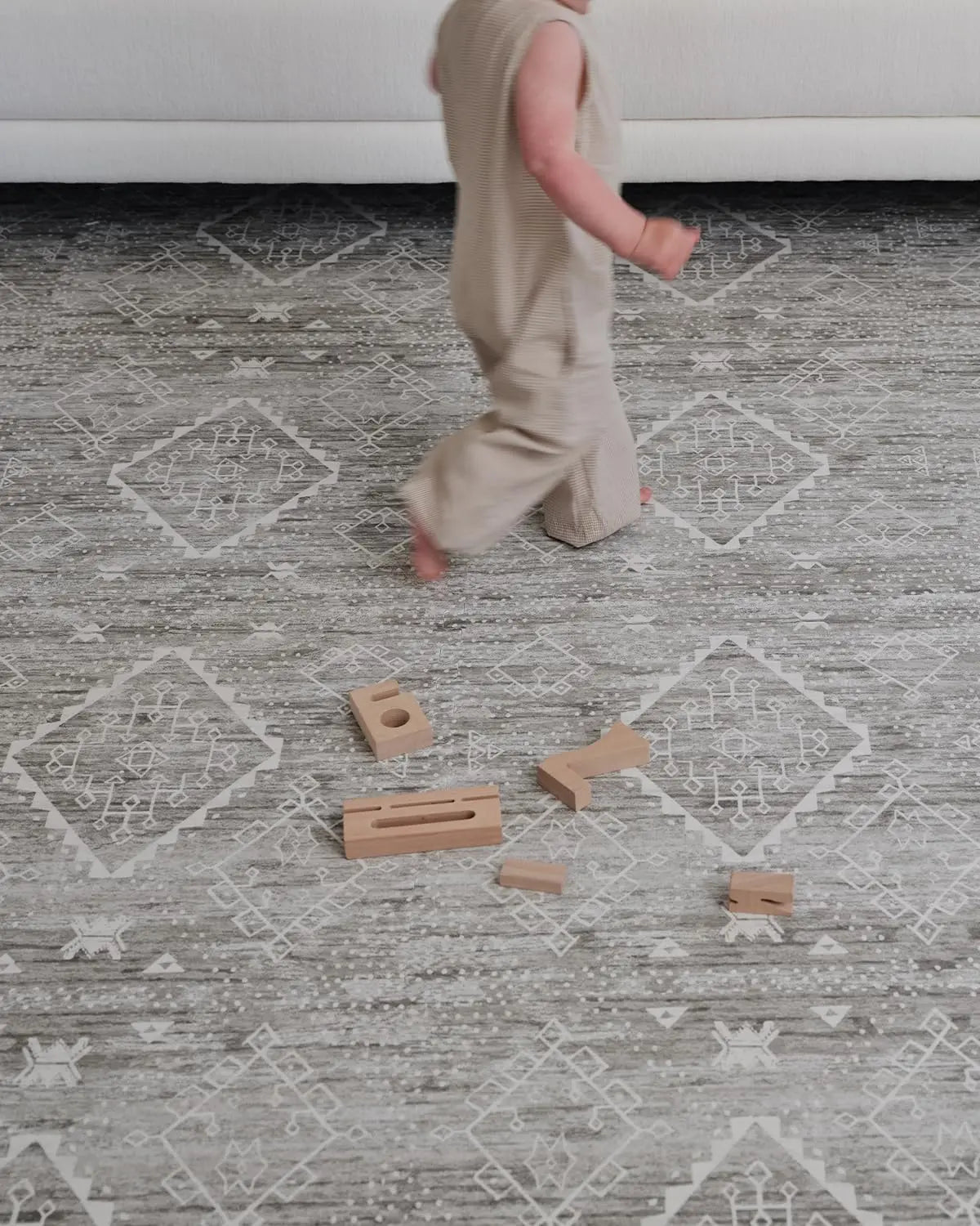 House of Noa Baby Play Mat, 4x6 Willow Ula, Set of 6 - Essentiallydestinyy