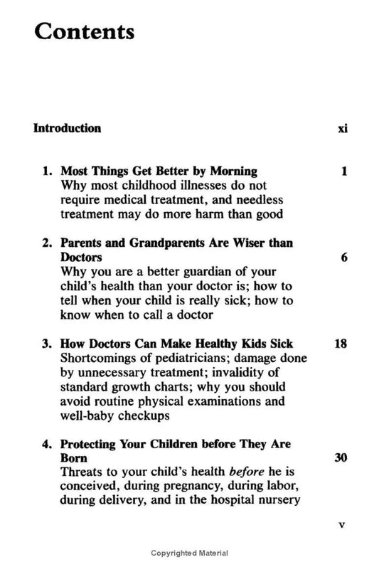 How to Raise a Healthy Child In Spite Of Your Doctor - Essentiallydestinyy